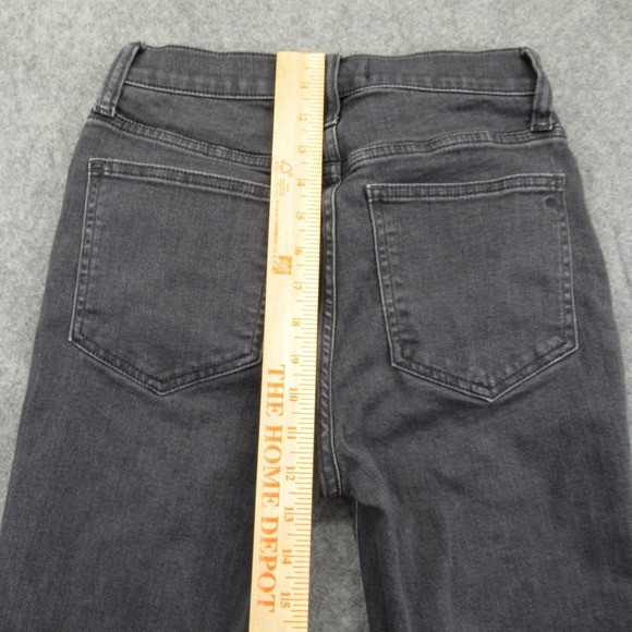 Madewell Women's Gray High-Rise Skinny Jeans Size 25 Stretch Denim - Picture 11 of 14